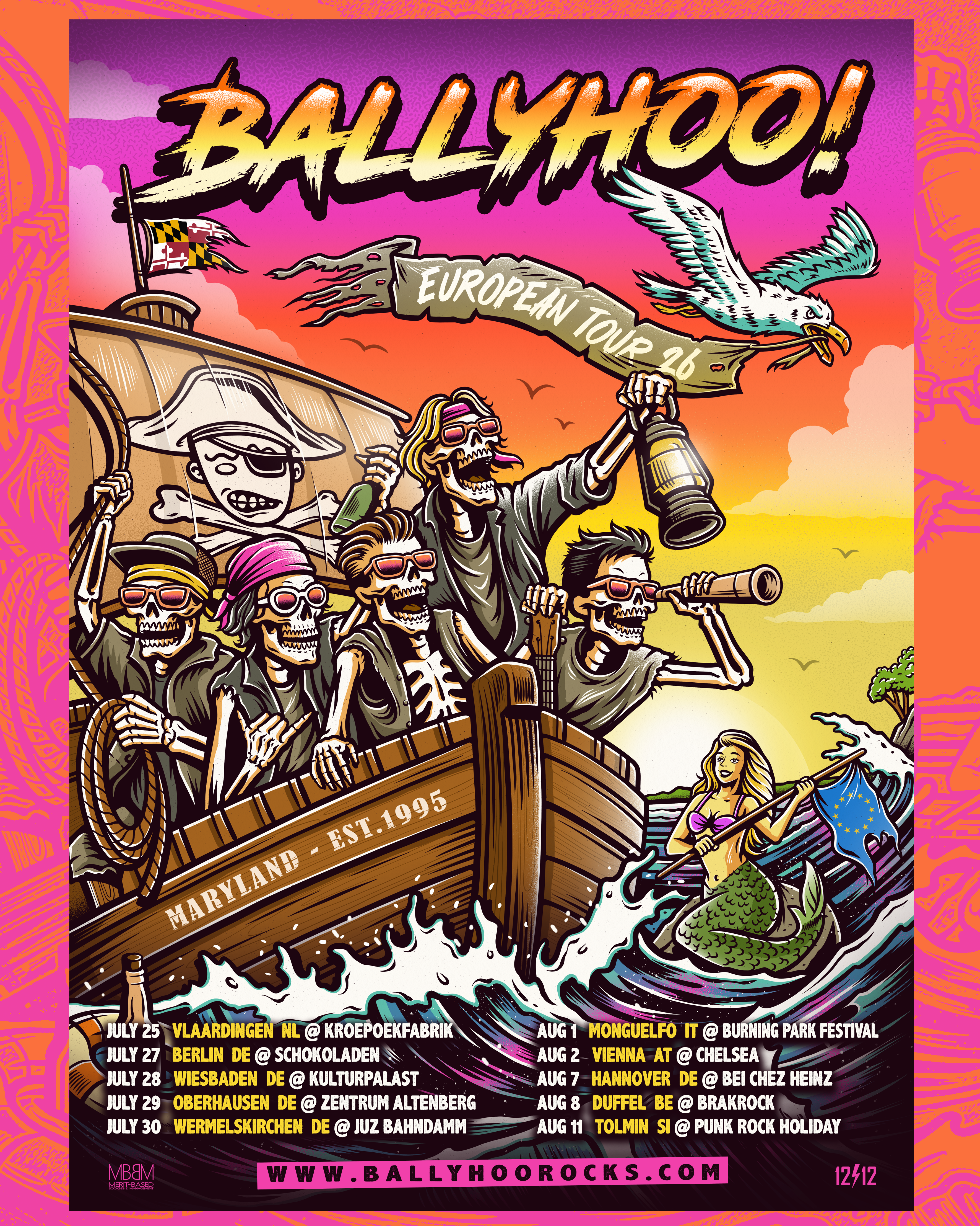 Veranstaltungsbild für Ballyhoo! + Support